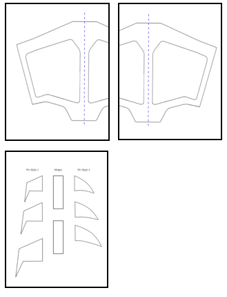 Template for Batman Gauntlets - The Foam Cave