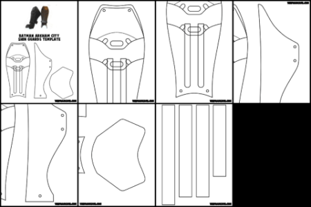 Ark City Bat Shin Guards Build Tutorial – The Foam Cave