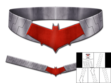Template for Red Hood Chest Emblem – The Foam Cave